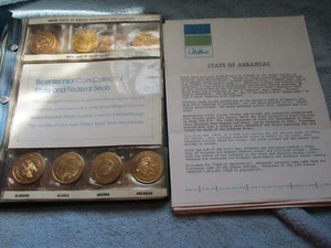 Moneda Bicentenario Wilbert (Medallones) Colección Sellos Estatales y Federales De Colección - Imagen 1 de 5
