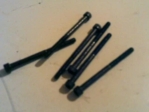 3/16" X 2 1/2" BSW TAPA CABEZA TOMA / ALLEN TORNILLOS WHITWORTH X 6 - Imagen 1 de 1