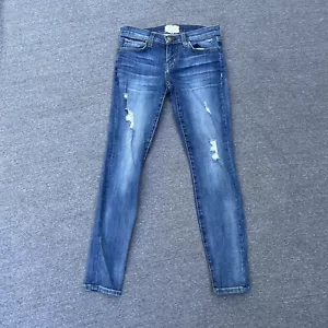 Jeans donna Current Elliott taglia 26 jeans alla caviglia invecchiati - Foto 1 di 15