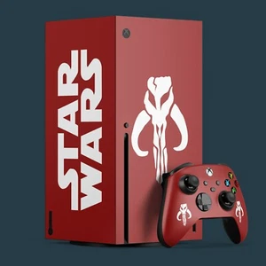 Xbox Series X Vinyl Skin & 2x Controller Vinyl Skins, Star Wars Themed. - Picture 1 of 1