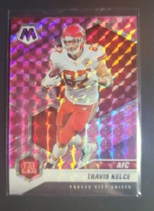 Travis Kelce /TE Chiefs | 2021 Mosaic Pink Camo Pro Bowl Prizm #240 - Picture 1 of 3