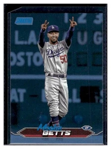 2024 Topps Stadium Club Mookie Betts #167 Blue Foil /50 Los Angeles Dodgers - Picture 1 of 2