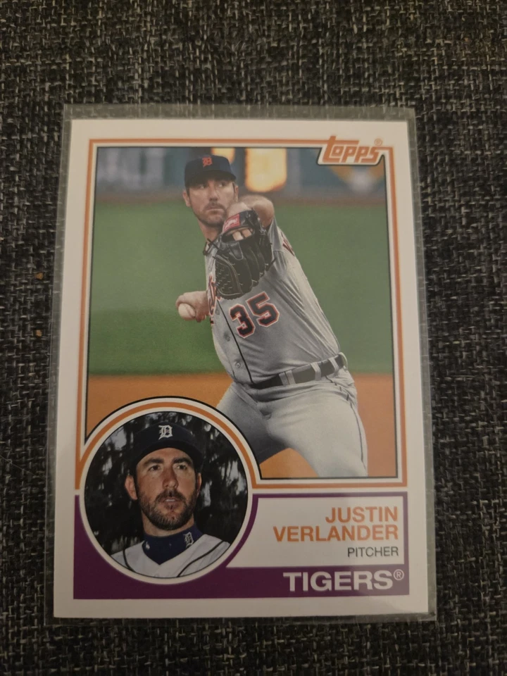2015 Topps Archives #229 Justin Verlander Detroit Tigers - Image 1 of 2
