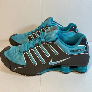 Nike Shox NZ Turquesa y Gris Carbón Zapatos para Correr Para Mujer Talla 11 314561-040 - Imagen 1 de 12