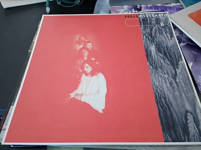 Feels Post Earth Vinyl Me Please Clear LP Numbered 00189 w/Lyric Poster EX/EX/EX - Image 1 of 4