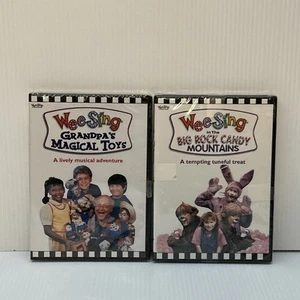 DVD Lot 2 Wee Sing Grandpa's Magical Toys & Big Rock Candy Mountains NEW Musical - Picture 1 of 2
