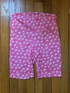 NWOT Women's Barbie Print Spandex Biker Shorts Size S - Picture 1 of 3