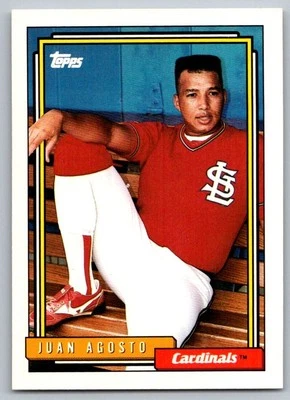 1992 Topps Juan Agosto St. Louis Cardinals #421 - Image 1 of 2
