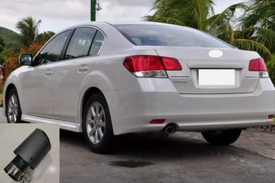Punta silenciadora tubo de escape trasero coche fibra de carbono para Subaru Legacy 1 pieza Foto 1 de 4