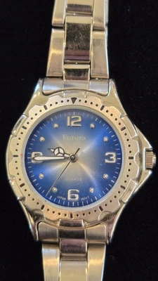 Futura Unisex Two Tone Metal Band Watch - Image 1 of 4