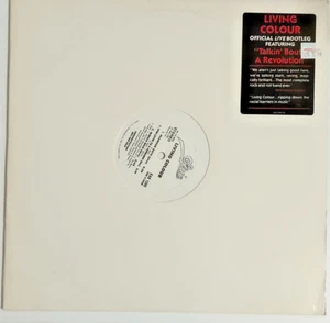 Living Colour – Official Bootleg 12” Promo Epic EAS 1265 w/ Sticker VG/VG 1988 - Picture 1 of 4