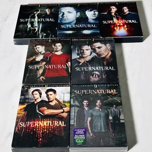 Supernatural TV-Serie - DVD - Staffeln 1 - 2 - 5 - 6 - 7 - 8 - 9 - teilweise versiegelt - Bild 1 von 5