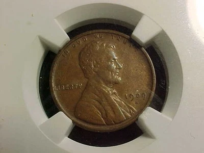 1909-S VDB   Lincoln Cent NICE HIGH GRADE COIN -  "THE KEY" NGC  CERTIFIED - Image 1 of 3