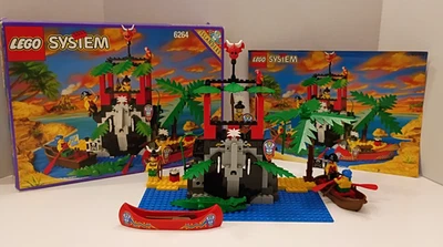 Lego System, #6246, Islanders Forbidden Cove Set in Original Box with Manual - Image 1 of 4