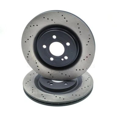 Para Mercedes A35 A45 Cla 35 45 Gla 45 Glb 35 AMG Freno Trasero Discos Par 330mm - Imagen 1 de 4
