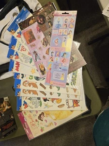 Disney Scrapbook Stickers Lot Of 12 Packages Mickey Mouse & Friends & More NEW - Picture 1 of 9