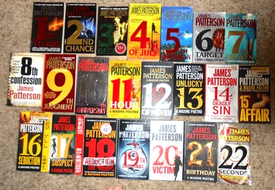 22 James Patterson THE WOMEN'S MURDER CLUB Series Books 1-22 - PB GC - Image 1 of 4