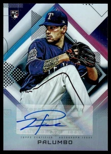 2020 Topps Fire Autographs Joe Palumbo Auto Texas Rangers #FA-JP - Bild 1 von 2