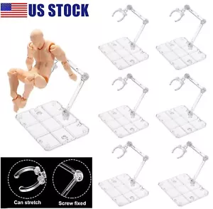 10 x action figure regolabili supporto display base bambola modello supporto USA - Foto 1 di 18