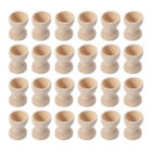 24Pcs Wooden Egg Cup Holders for DIY Crafts and Food Serving-RV