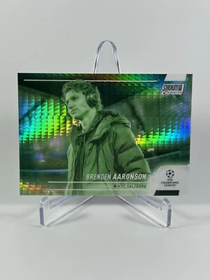 2021-22 Brenden Aaronson Topps Stadium Club Chrome Night Vision Refractor /175 - Image 1 of 2