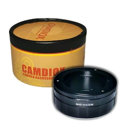 Camdiox M42 Screw Lens to Micro 4/3 Mount Adapter Macro Focusing Helicoid Berlin - Image 1 of 4
