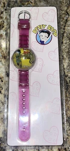Vintage 1995 King Features Syndicate Betty Boop Bubble Clock Watch NIP - Picture 1 of 5