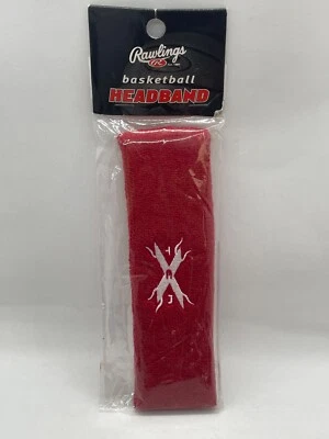 Diadema de baloncesto Rawlings X Ten roja Foto 1 de 2