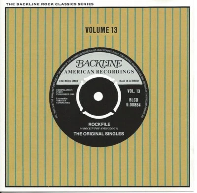 BACKLINE American Recordings - Rockfile Volume 13 - The Original Singles - Bild 1 von 4