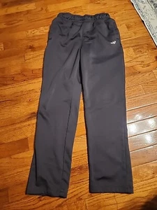 BCG Athletic Workout/Running Pants Youth Large(14-16) Gray Reflective Logo Pant - Picture 1 of 3