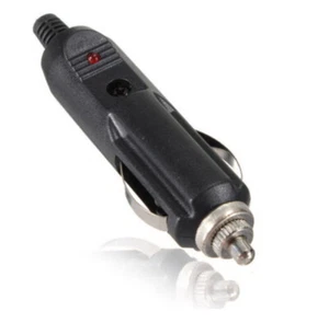 Quality 12V Male Car Cigarette Lighter Socket Plug Connector with Fuse & LED - Picture 1 of 4