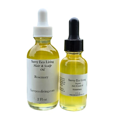 Savvy Eco Living Rosemary Hair And Scalp Oil - Image 1 of 4