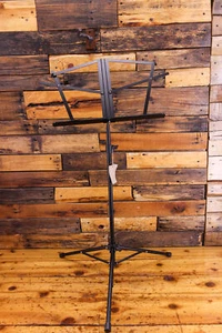 Musician's Gear Folding Music Stand Black - Picture 1 of 4