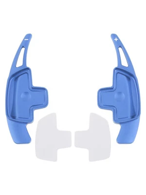 Steering Wheel Paddle Shifter For Mercedes-Benz A GLA GLE 15-22 Aluminium Blue Foto 1 de 4