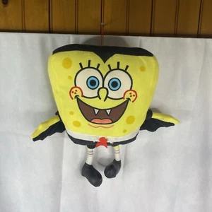 Vitg 2002 Vampire SpongeBob SquarePants Plush Halloween Dracula Bat Toy 13" - Picture 1 of 8