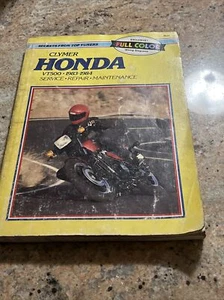 Clymer 1983-1984 Honda VT 500 servicio reparación mantenimiento manual M344 - Imagen 1 de 23