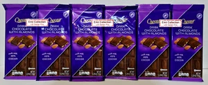 Choceur Austria Dark Chocolate with Almonds Bars 5.29oz 150g (6 Bars) - Picture 1 of 2