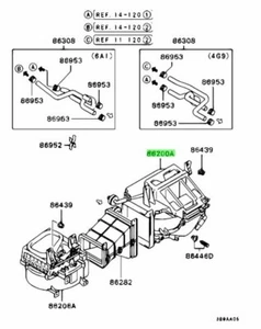 Conjunto de calefacción para: Mitsubishi Lancer Evo 5 6 CP9A - Imagen 1 de 1