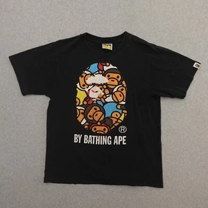 A Bathing Ape Tshirt Adult Small (18x24) Big Ape Milo Head Graphic in Black - Picture 1 of 15