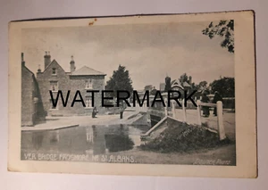 c1907 Downer Postcard: 'Ver Bridge, Frogmore, Park Street Nr. St Albans'. Herts. - Picture 1 of 2