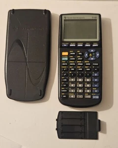 Texas Instrument TI-83 Graphing Calculator + Cover - WORKS - Picture 1 of 6