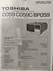 Toshiba Color Television/Battery Pack	CO59:CO59C/BPO59 Service Manual