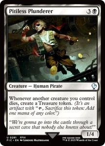 MTG Pitiless Plunderer 281 Surge Foil Final Fantasy Commander - Picture 1 of 1