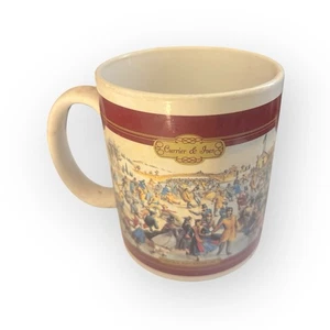 Taza de café de bebidas calientes de colección Currier And Ives - Imagen 1 de 4