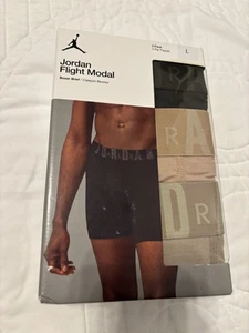 Jordan Flight Modal Boxer Briefs 3-Pack Large Men’s Hemp New $50 Tag - Picture 1 of 3