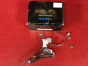 Shimano XT MT-60 Alpine Front Derailleur Triple Ring MTB Road 28.6 Clamp-on NOS - Picture 1 of 18