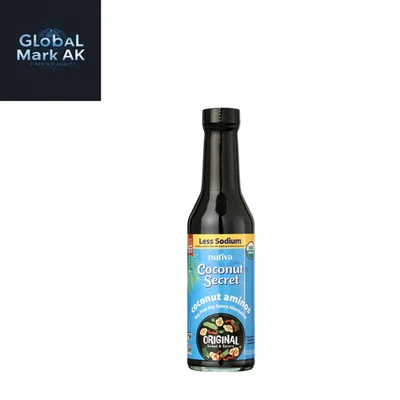 Aminoácidos orgánicos de coco Coconut Secret, salsa condimenta y adobo sin soja, 8 oz Foto 1 de 4