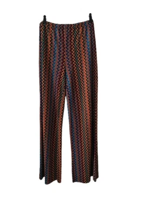 COCO BIANCO Wide Leg  Geometric Pants Size-M Stretch 30 X 34 - Image 1 of 4