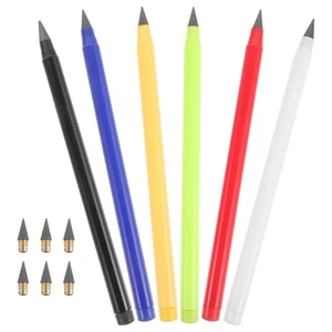  1 Set Inkless Pen Metallic Pencil Forever Pencil Inkless Erasable Pencil for - Picture 1 of 12