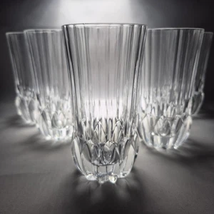 6 Italian RCR ROYAL CRYSTAL ROCK Adagie Glasses 15cm 350ml - Picture 1 of 13